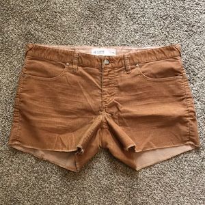 Carve Designs corduroy shorts 10 khaki